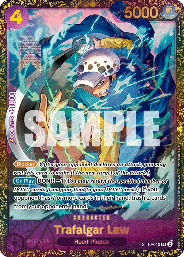 Image for Trafalgar Law - ST10-010 (ST10-010) (OP-PR) - One Piece Card Game