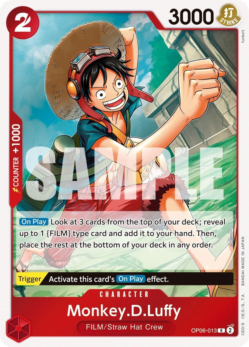 Image for Monkey.D.Luffy (OP06-013) (OP06) - One Piece Card Game