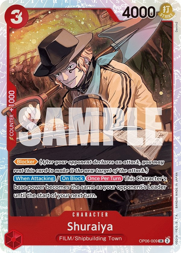 Image for Shuraiya (OP06-009) (OP06) - One Piece Card Game