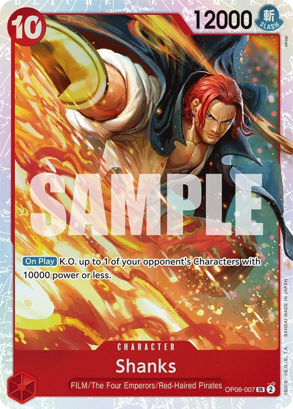 Image for Shanks (OP06-007) (OP06) - One Piece Card Game