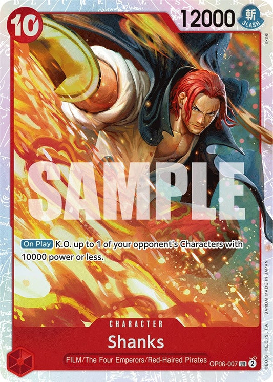 Image for Shanks (OP06-007) (OP06) - One Piece Card Game