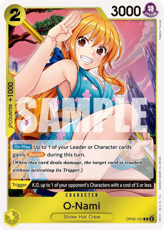 Image for O-Nami (OP06-101) (OP06) - One Piece Card Game