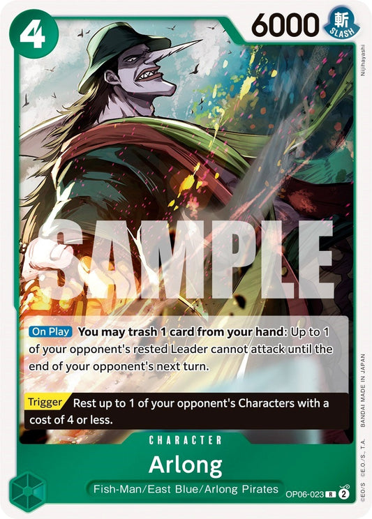 Image for Arlong (OP06-023) (OP06) - One Piece Card Game