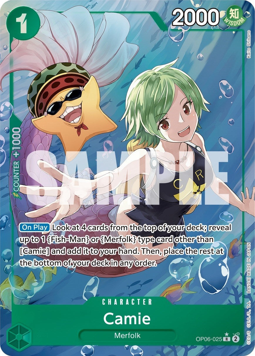 Image for Camie (Alternate Art) (OP06-025) (OP06) - One Piece Card Game