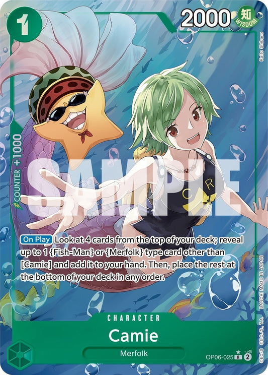 Image for Camie (Alternate Art) (OP06-025) (OP06) - One Piece Card Game