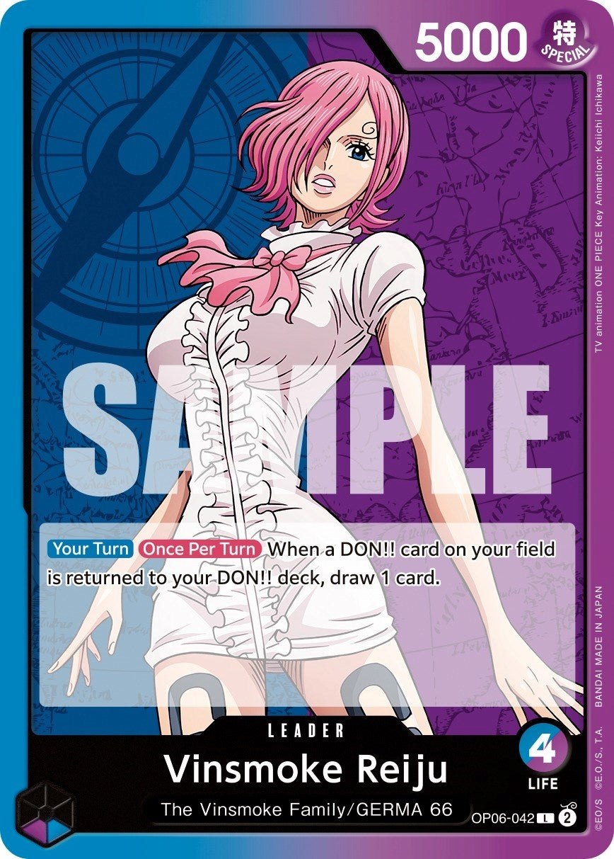 Image for Vinsmoke Reiju (042) (OP06-042) (OP06) - One Piece Card Game