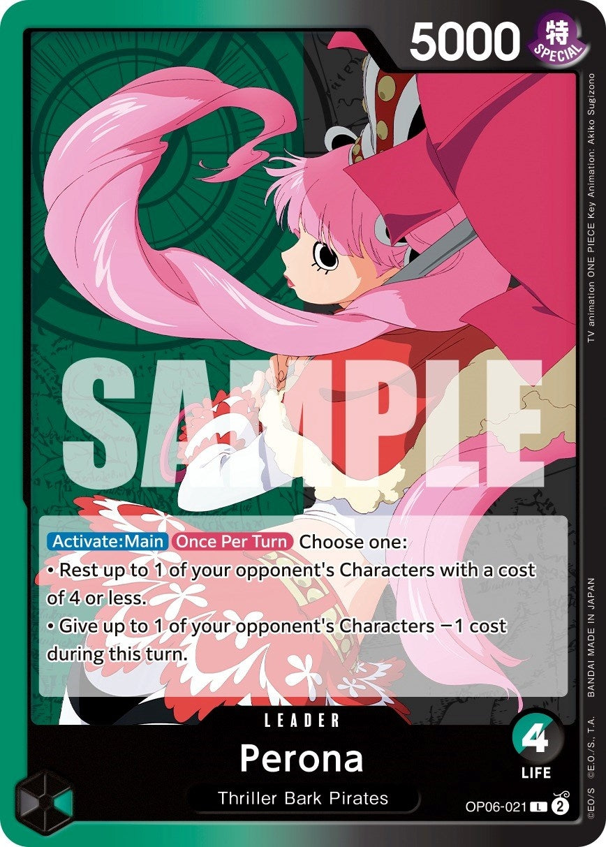 Image for Perona (021) (OP06-021) (OP06) - One Piece Card Game
