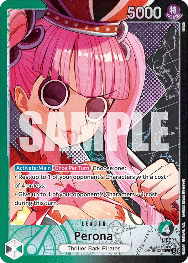 Image for Perona (021) (Alternate Art) (OP06-021) (OP06) - One Piece Card Game