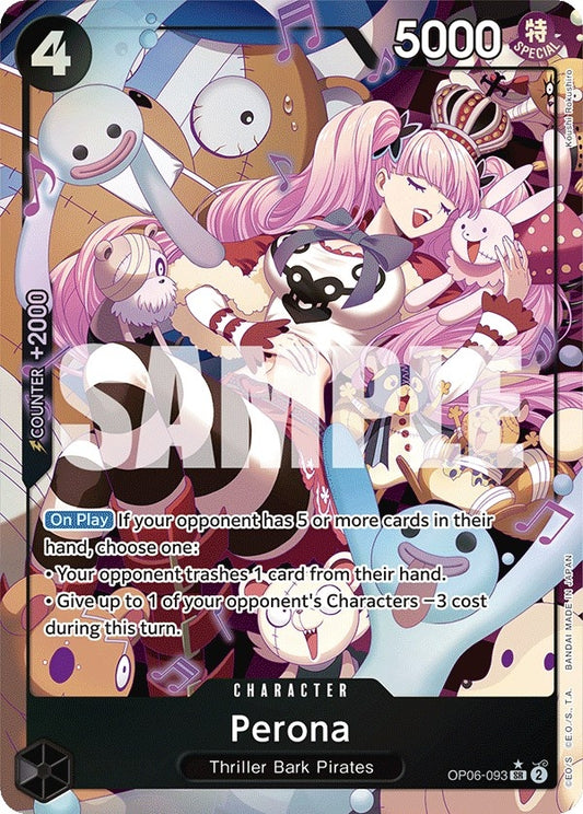 Image for Perona (093) (Alternate Art) (OP06-093) (OP06) - One Piece Card Game