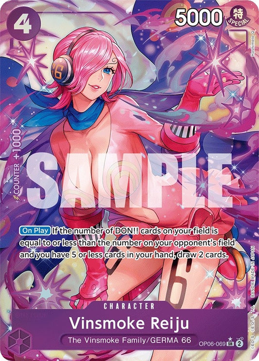 Image for Vinsmoke Reiju (069) (Alternate Art) (OP06-069) (OP06) - One Piece Card Game