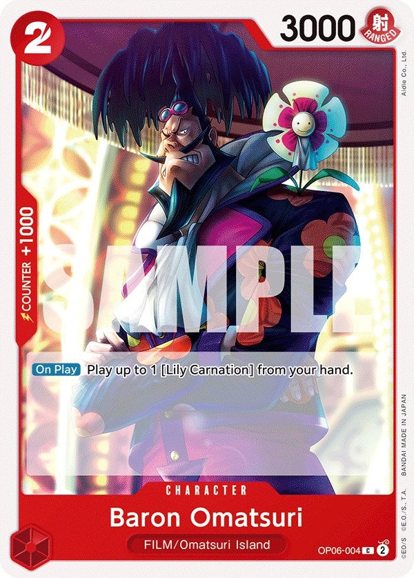 Image for Baron Omatsuri (OP06-004) (OP06) - One Piece Card Game