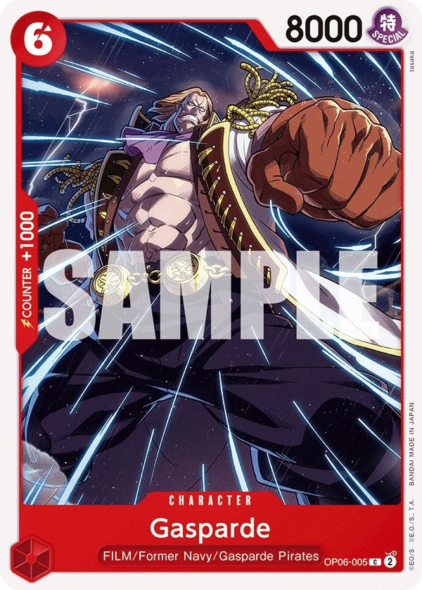 Image for Gasparde (OP06-005) (OP06) - One Piece Card Game