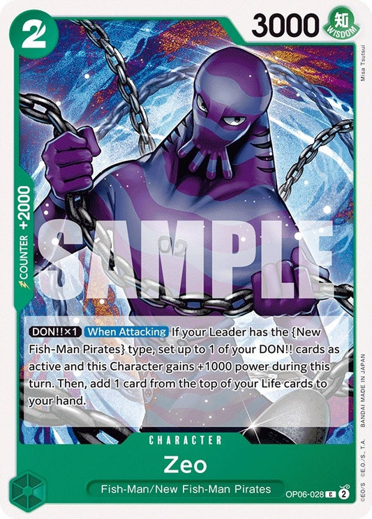 Image for Zeo (OP06-028) (OP06) - One Piece Card Game