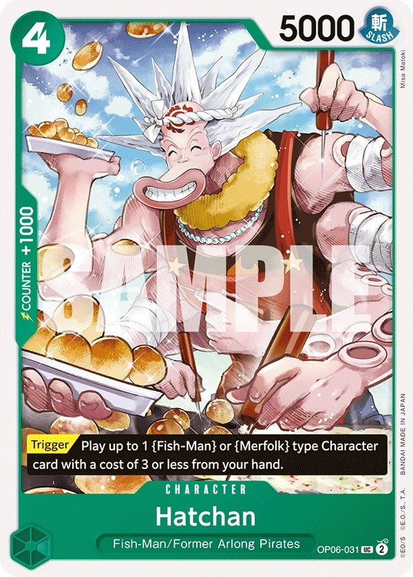 Image for Hatchan (OP06-031) (OP06) - One Piece Card Game