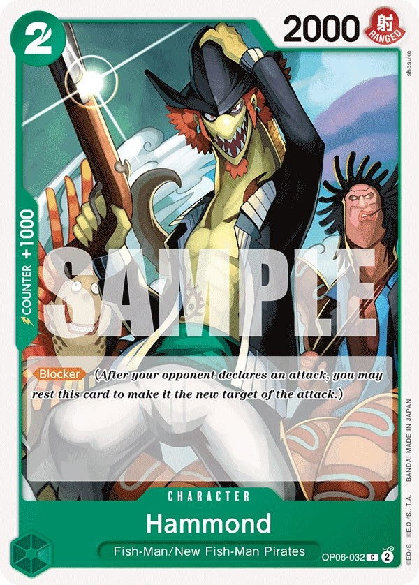 Image for Hammond (OP06-032) (OP06) - One Piece Card Game