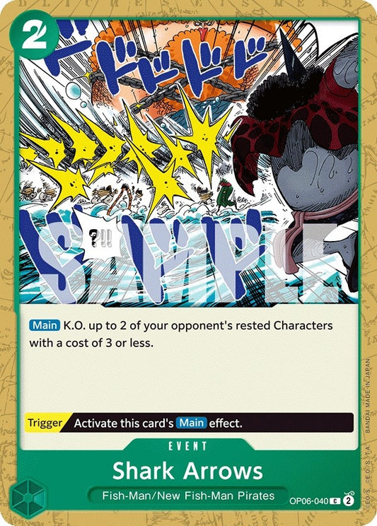 Image for Shark Arrows (OP06-040) (OP06) - One Piece Card Game