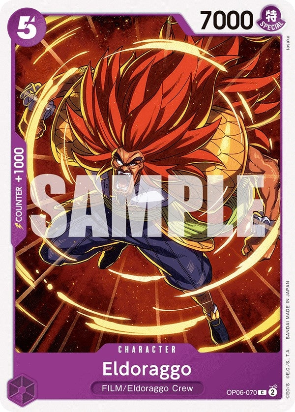 Image for Eldoraggo (OP06-070) (OP06) - One Piece Card Game