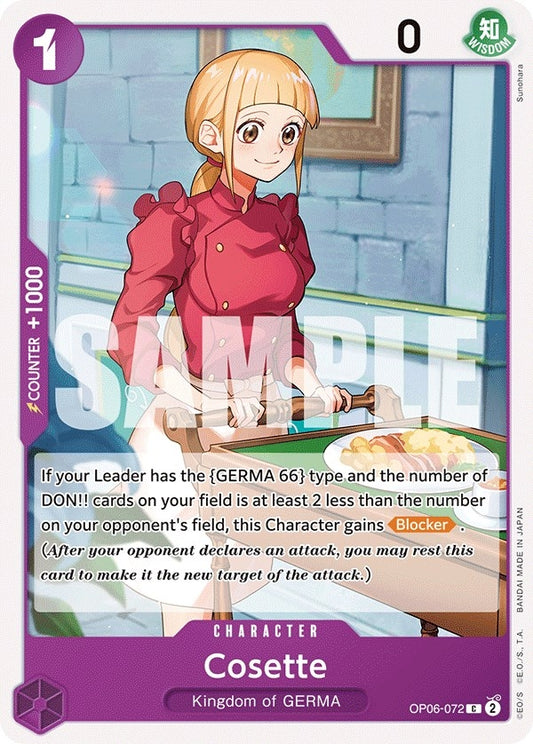 Image for Cosette (OP06-072) (OP06) - One Piece Card Game