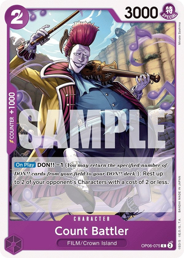 Image for Count Battler (OP06-075) (OP06) - One Piece Card Game