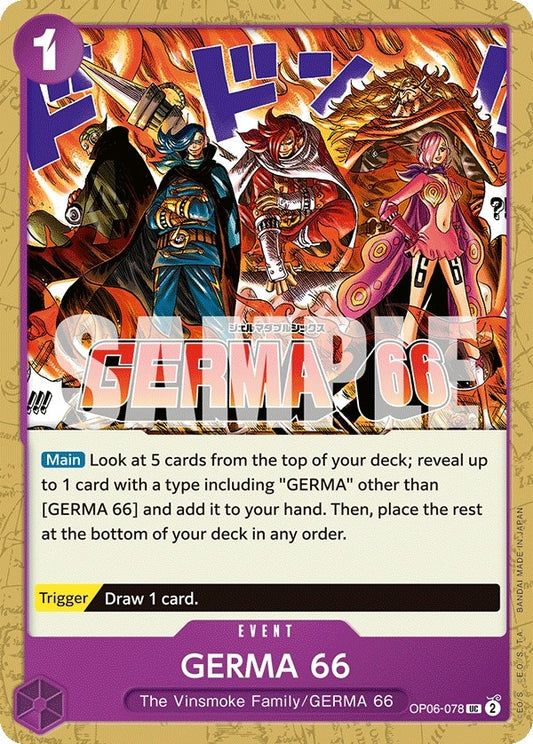 Image for GERMA 66 (OP06-078) (OP06) - One Piece Card Game