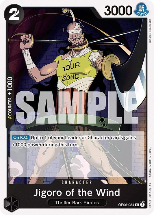 Image for Jigoro of the Wind (OP06-084) (OP06) - One Piece Card Game