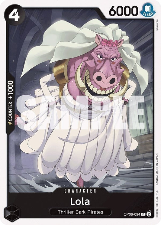Image for Lola (OP06-094) (OP06) - One Piece Card Game