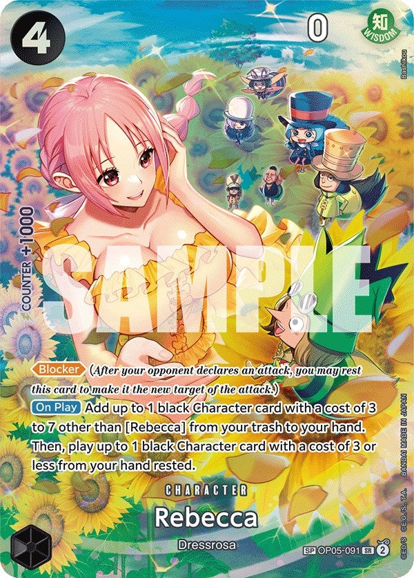 Image for Rebecca (SP) (OP05-091) (OP06) - One Piece Card Game