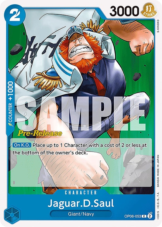 Image for Jaguar.D.Saul (OP06-053) (OP06 PRE) - One Piece Card Game