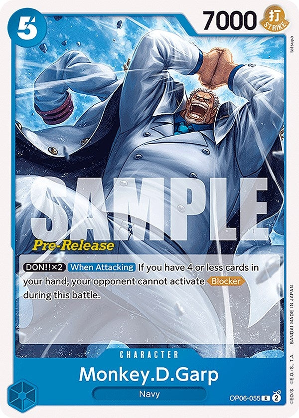 Image for Monkey.D.Garp (OP06-055) (OP06 PRE) - One Piece Card Game