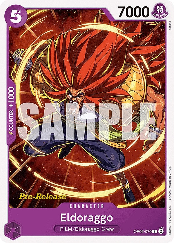 Image for Eldoraggo (OP06-070) (OP06 PRE) - One Piece Card Game