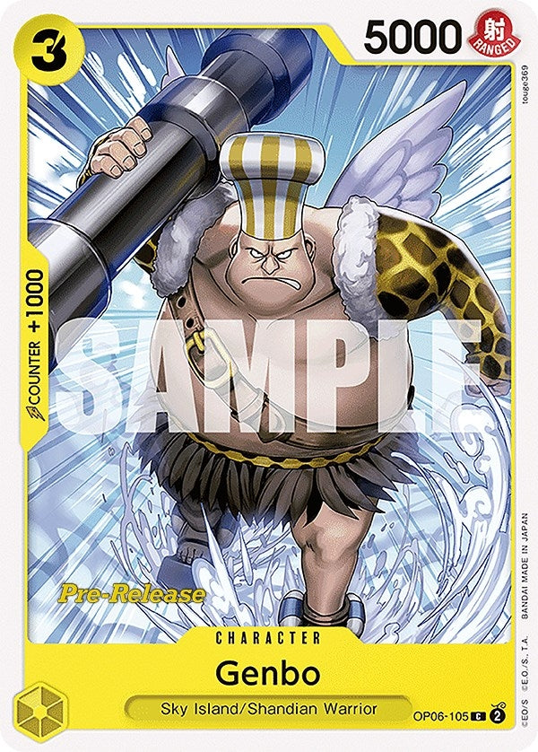 Image for Genbo (OP06-105) (OP06 PRE) - One Piece Card Game