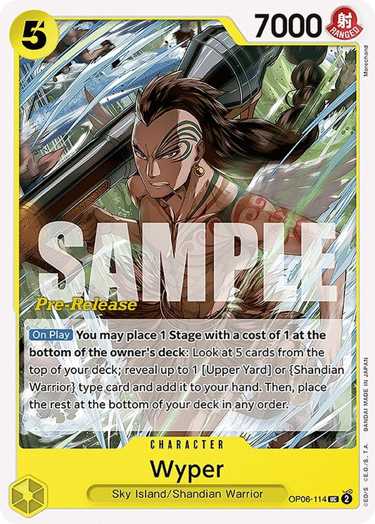 Image for Wyper (OP06-114) (OP06 PRE) - One Piece Card Game
