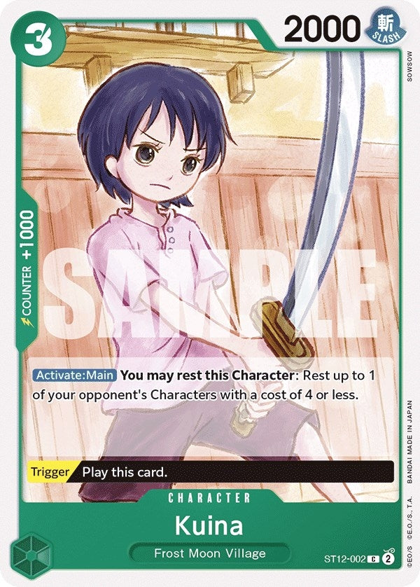 Image for Kuina (ST12-002) (ST-12) - One Piece Card Game
