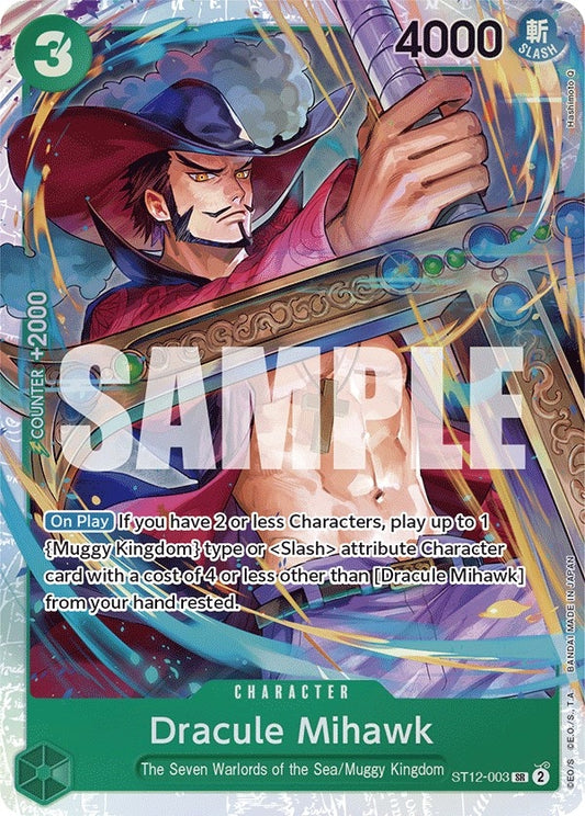 Image for Dracule Mihawk (ST12-003) (ST-12) - One Piece Card Game
