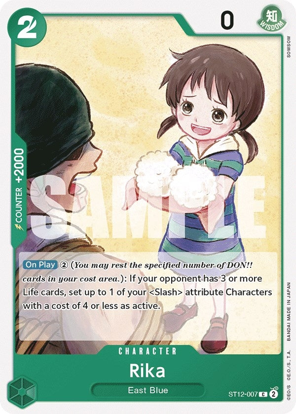 Image for Rika (ST12-007) (ST-12) - One Piece Card Game