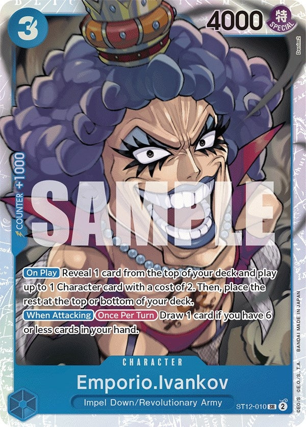 Image for Emporio.Ivankov (ST12-010) (ST-12) - One Piece Card Game