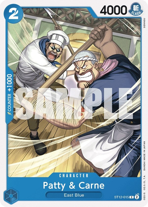Image for Patty & Carne (ST12-015) (ST-12) - One Piece Card Game