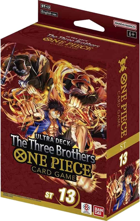 Image for Ultra Deck: The Three Brothers - One Piece Card Game