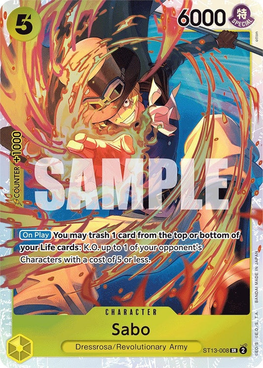 Image for Sabo (008) (ST13-008) (ST-13) - One Piece Card Game