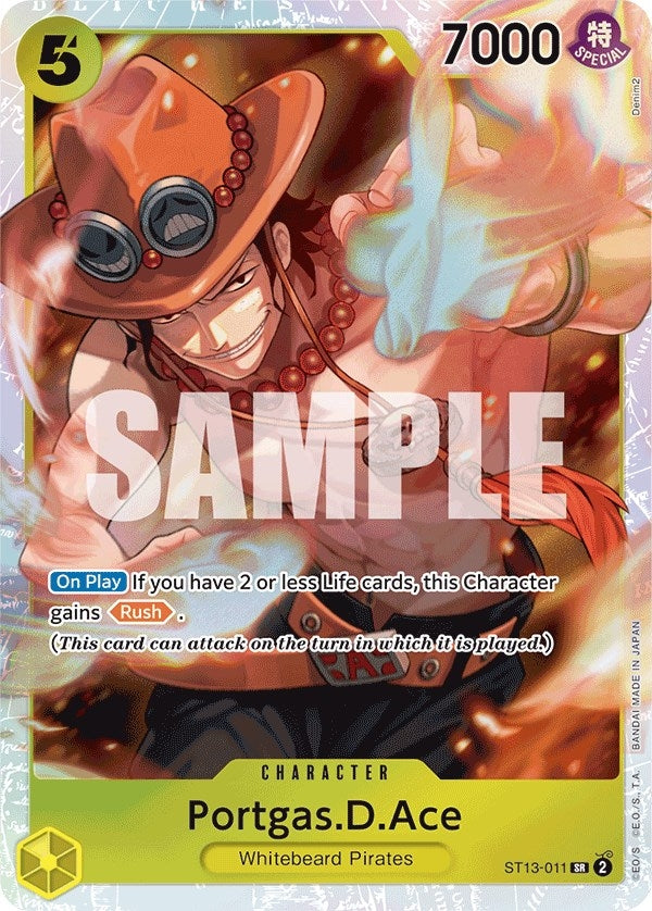 Image for Portgas.D.Ace (011) (ST13-011) (ST-13) - One Piece Card Game
