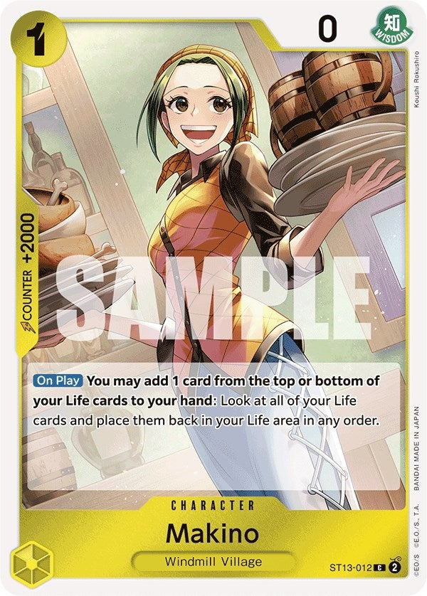 Image for Makino (ST13-012) (ST-13) - One Piece Card Game