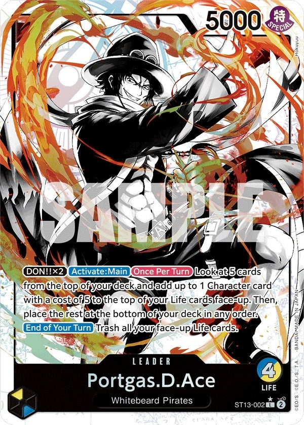 Image for Portgas.D.Ace (002) (Parallel) (ST13-002) (ST-13) - One Piece Card Game