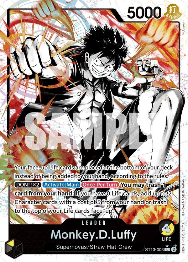 Image for Monkey.D.Luffy (003) (Parallel) (ST13-003) (ST-13) - One Piece Card Game