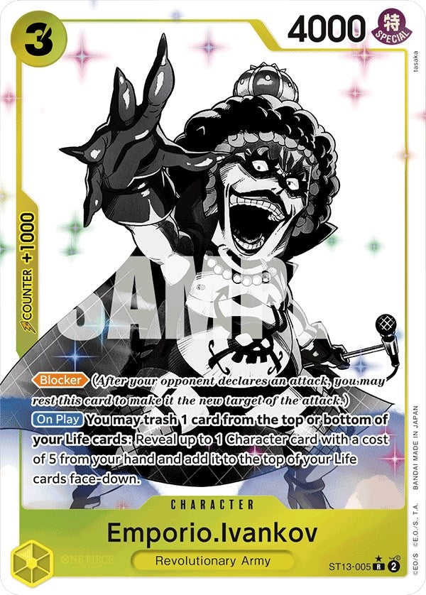Image for Emporio.Ivankov (Parallel) (ST13-005) (ST-13) - One Piece Card Game