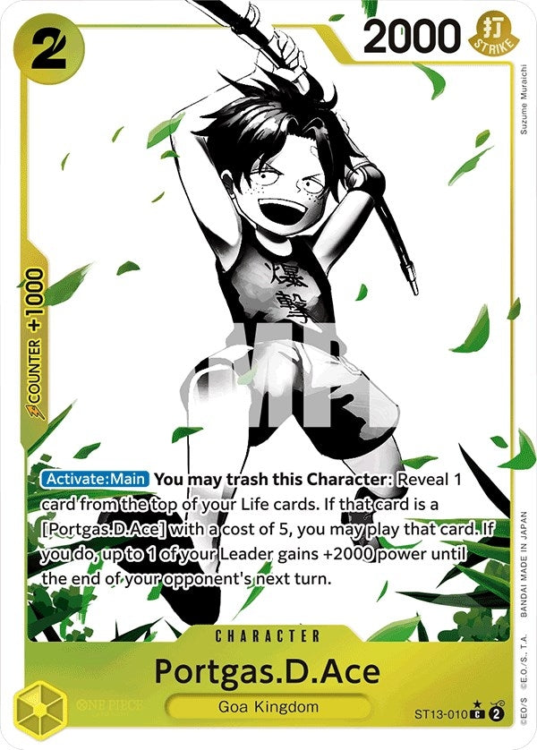 Image for Portgas.D.Ace (010) (Parallel) (ST13-010) (ST-13) - One Piece Card Game