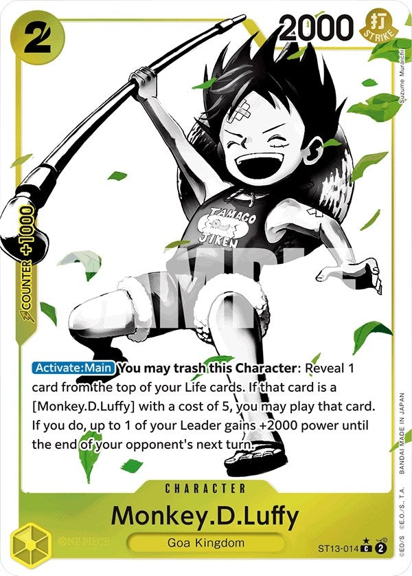 Image for Monkey.D.Luffy (014) (Parallel) (ST13-014) (ST-13) - One Piece Card Game