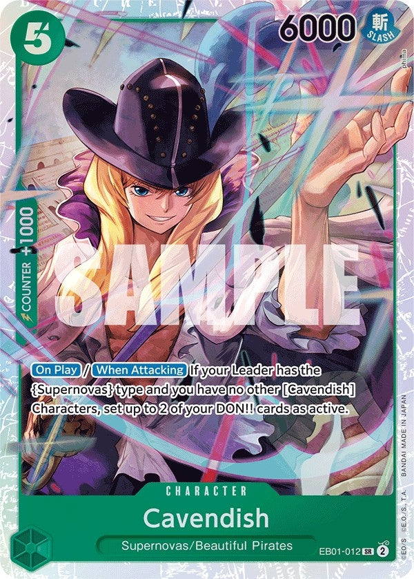 Image for Cavendish (EB01-012) (EB-01) - One Piece Card Game