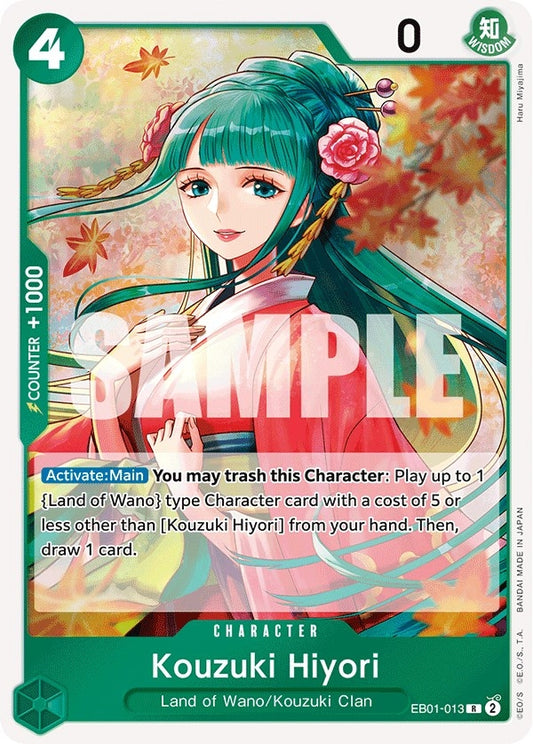Image for Kouzuki Hiyori (EB01-013) (EB-01) - One Piece Card Game