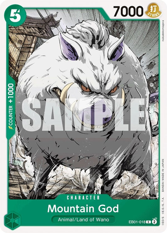 Image for Mountain God (EB01-018) (EB-01) - One Piece Card Game