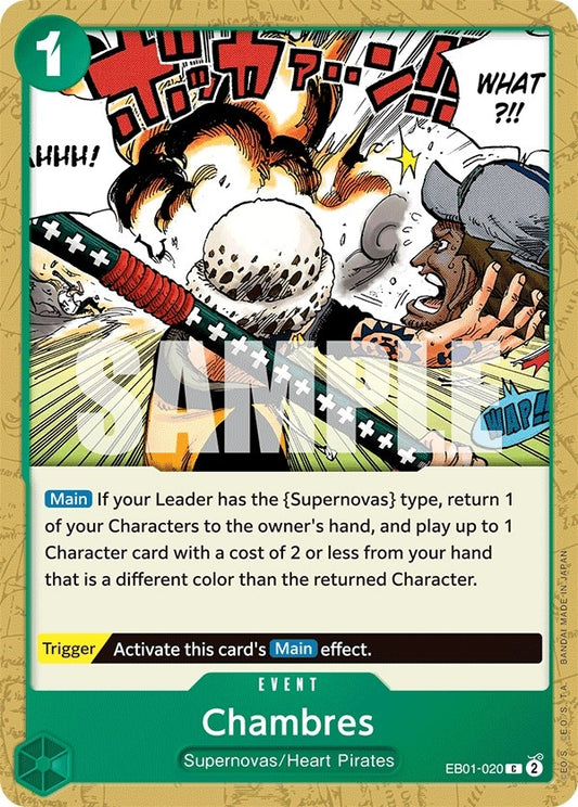 Image for Chambres (EB01-020) (EB-01) - One Piece Card Game